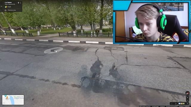 СТОИТ НА КИРПИЧАХ...Тверь... /гугл карты/ смотреть онлайн