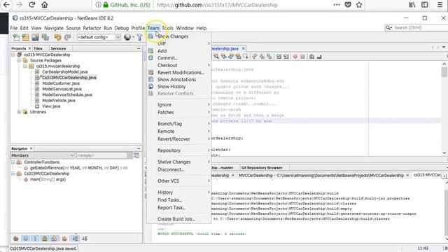 github com and NetBeans смотреть онлайн
