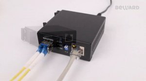 Медиаконвертер BEWARD STMP-1205: преобразование сигнала между медными  и оптическими сегментами сети