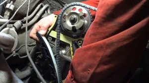 Опель. Замена цепи грм Z14XEP