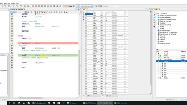 How to use MPLAB X IDE debugging IO view смотреть онлайн
