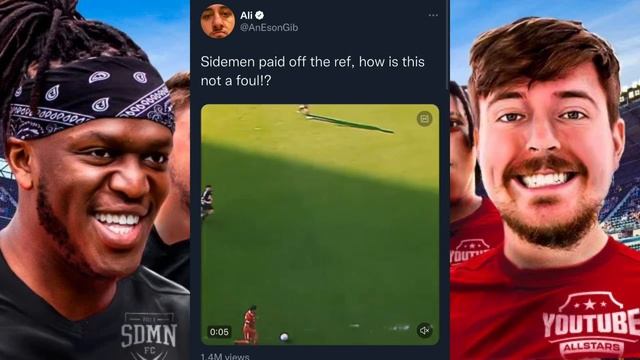 YouTubers React To The Sidemen Charity Match! #sidemen #ishowspeed смотреть онлайн