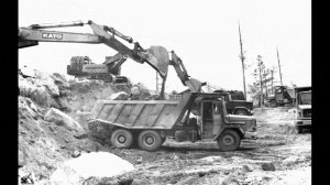 Советская и зарубежная техника на строительстве Байкало-Амурской магистрали (БАМ