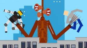 СИРЕНОГОЛОВЫЙ ПРОТИВ НЕБОСКРЕБА! ОПАСНЫЙ SCP УНИЧТОЖАЕТ ЛЮДЕЙ! СИМУЛЯТОР МАНЕКЕНА В MAD 2