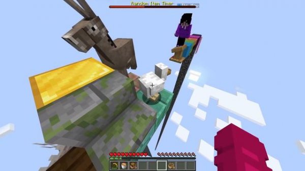 Minecraft But Every 30 Seconds We Get a Random Item