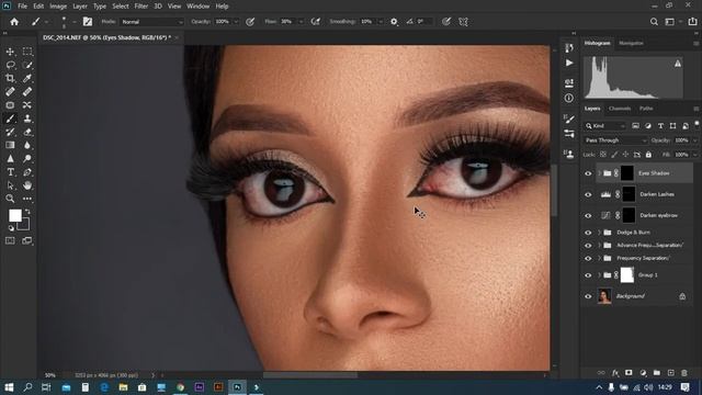 Full Beauty Retouch, Dodge & Burn and Color Grading | Photoshop tutorial (Part 2) смотреть онлайн