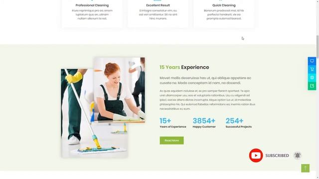 Clengo Cleaning Company WordPress Theme for Elementor Nat Oral смотреть онлайн