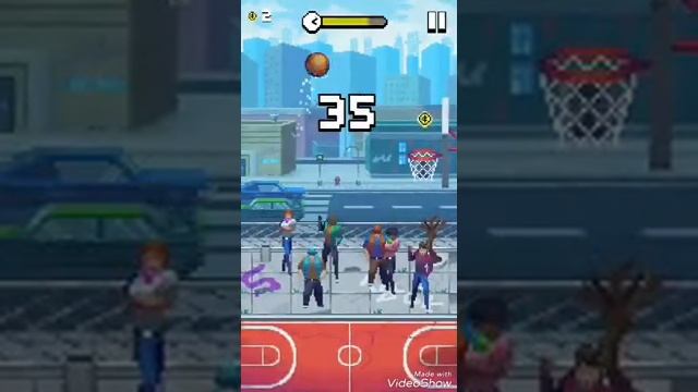 Bouncy Hoops basketball game смотреть онлайн