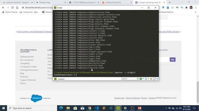 Dynamic static file ,image & database django app deploy to heroku and solve's some mistake to deplo смотреть онлайн