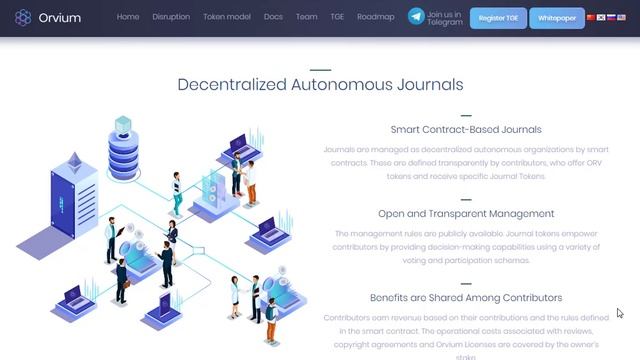 Orvium - блокчейн-платформа и база данных для научных публикаций. смотреть онлайн