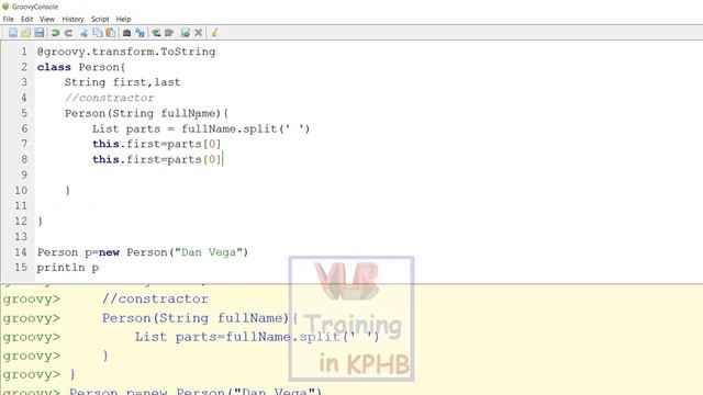Object Oriented Programming Constructors & Methods in Groovy Scripting training telugu 36 смотреть онлайн