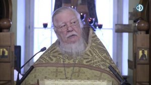 Протоиерей Димитрий Смирнов. Проповедь о Церкви