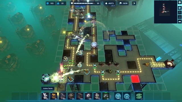 Axon TD: Uprising | Tower Defense with several modes(has a roguelike mode!) and you build the path! смотреть онлайн