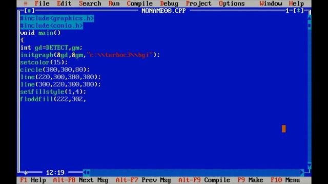How to draw a circle in computer graphics I Draw a Circle & Fill Color - Computer Graphics Program? смотреть онлайн