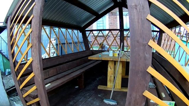Беседка своими руками. Часть 4. Подвожу итоги. Стоимость. смотреть онлайн
