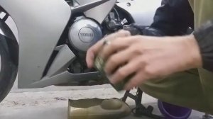Замена масла YAMAHA FJR 1300