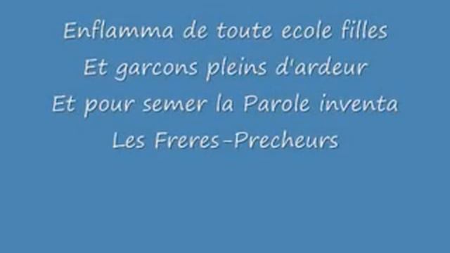 Dominique Nique - Soeur Sourire