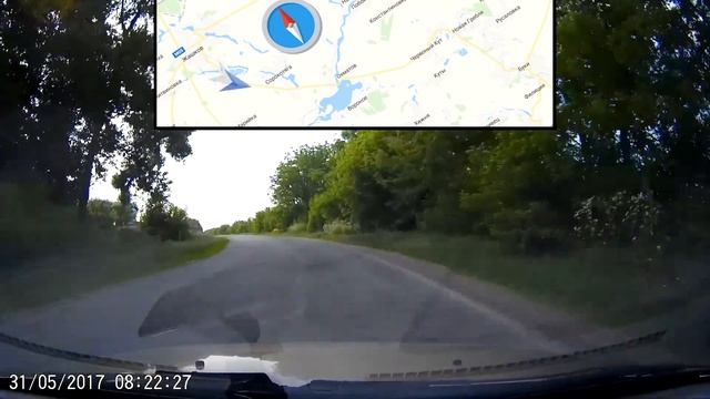 Жашків - Буки, дорога на Буцький каньйон, стан на червень 2017 смотреть онлайн