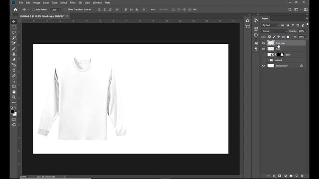 Creating a Mock up - long sleeves - Using Adobe Photoshop cc 2019 ( Free Download ) смотреть онлайн