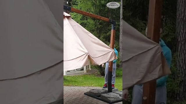 Зонт для дачи. Зонты для сада от XNEON.RU. Зонт для загородного дома. #зонты #домзагородный #зонтик смотреть онлайн