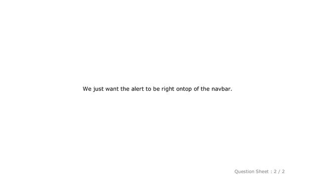 HTML : Bootstrap alert on top of navbar смотреть онлайн