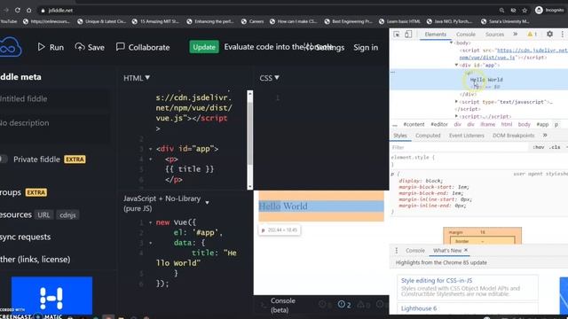 Understanding VueJS Templates | VueJS | 2.1 | Learning the Core VueJS смотреть онлайн