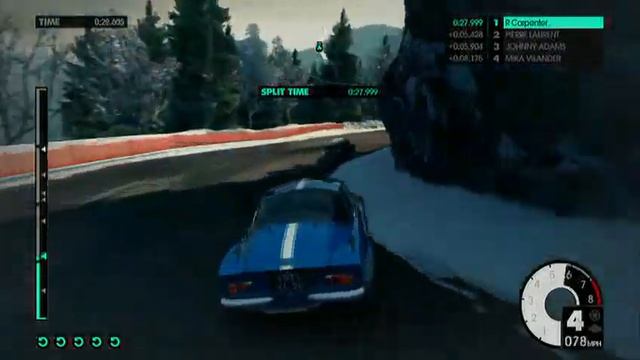 DIRT 3 (Renault Alpine A110 1600 S, Monte Carlo) смотреть онлайн