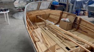 Строительство лодки КС 400