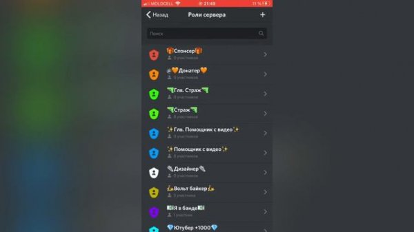 Дискорд роли и как их получить