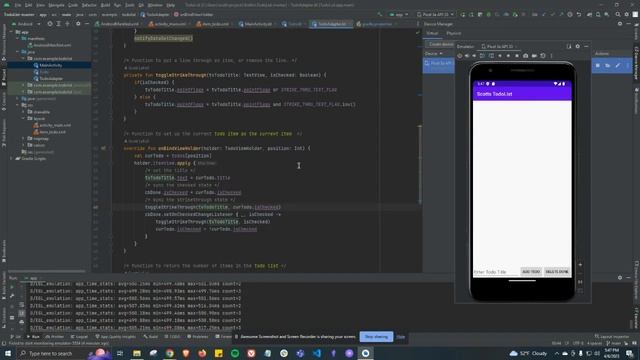 Kotlin Todo App смотреть онлайн