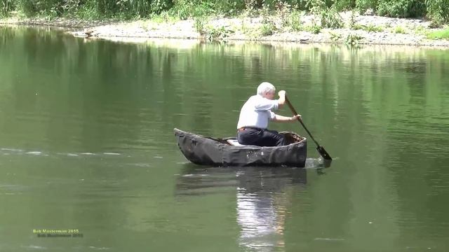 The Famous Welsh Coracle on the River Teifi at Cenarth 16/06/2015 смотреть онлайн