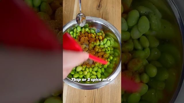 Easy High Protein Vegan Snack - Roasted Edamame смотреть онлайн