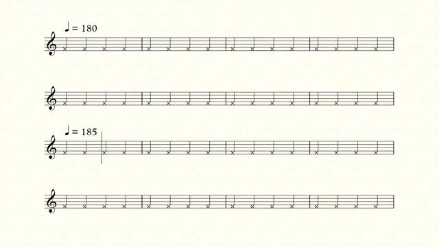 BPM 130-260 Smart Metronome (Accelerating Tempo) смотреть онлайн