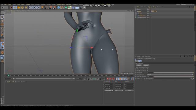 Обзор плагина Delta Mush для Cinema 4d смотреть онлайн