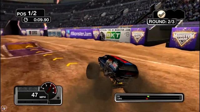 MONSTER JAM BATTLEGROUNDS - STADIUM EVENTS - GAMEPLAY WALKTHROUGH NO COMMENTARY - PART 2 смотреть онлайн