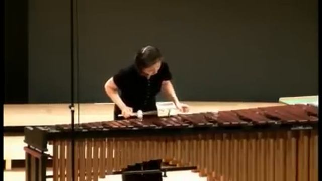 Sunmin Shim plays Marimba, Wind Sketch(Keiko Abe), Liber Tango(Astor Piazolla) смотреть онлайн