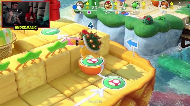 Прохождение Super Mario Party - Новые мини-игры (Nintendo Switch) Часть 3 смотреть онлайн