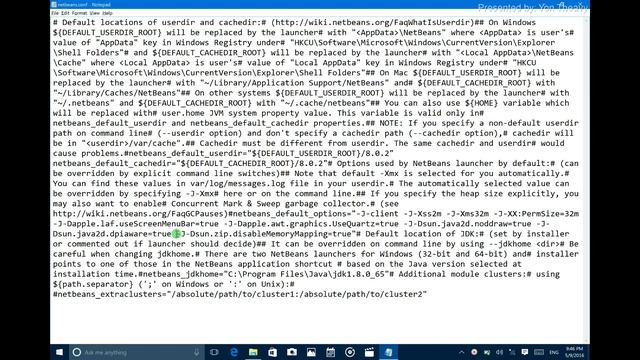 How to change NetBeans Resolution KH смотреть онлайн