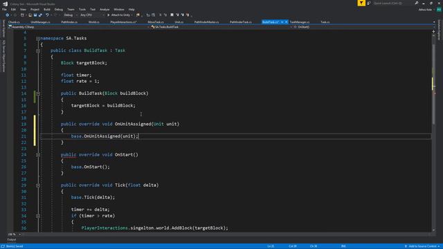 Colony Sim part 48 Unit Manager & Task Handling - Unity Tutorial (Advanced) смотреть онлайн