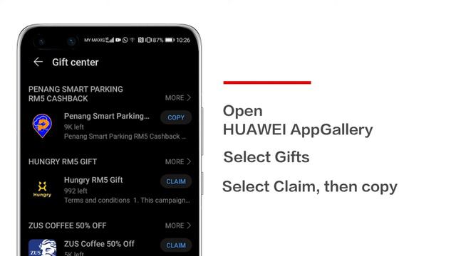 HUAWEI AppGallery, HUAWEI Video, HUAWEI Cloud, More Rewards & Benefits смотреть онлайн