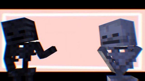 Friends Meme {Wither X Skeleton} - Minecraft Animation