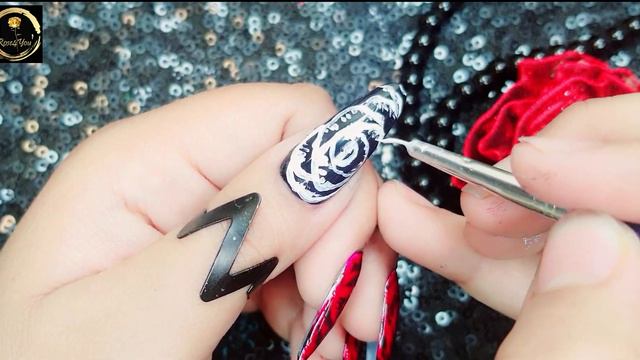 Real Rose Nail Art | Rose4you | Blooming Rose Nail Art смотреть онлайн