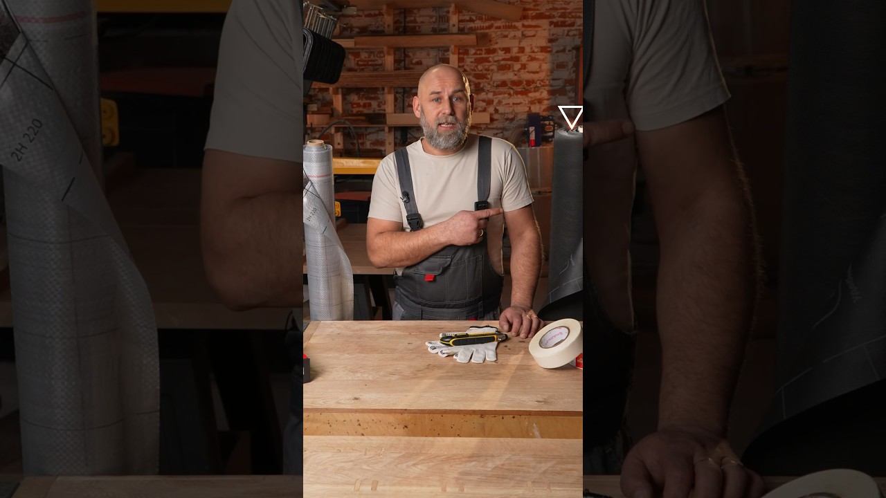 Куда и зачем применять строительные плёнки? #пароизоляция #кровля #лайфхаки смотреть онлайн