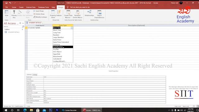 MS ACCESS LESSONS OL ICT & GIT смотреть онлайн