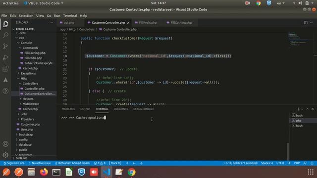Redis + Laravel Tutorial #22 big difference in performance when using Cache with MySQL Queries смотреть онлайн