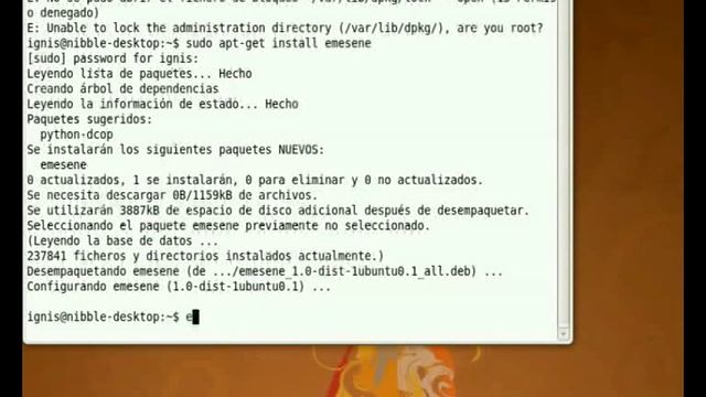 Instalar/desinstalar paquetes con apt-get en Ubuntu смотреть онлайн