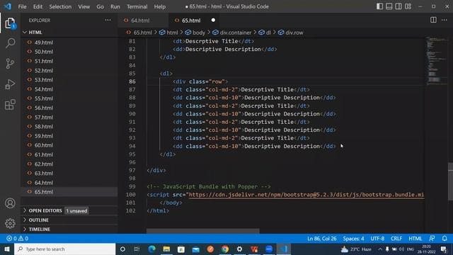 Advanced Bootstrap 5 Training Part 3 | By Teja Live Tracks call @9391562820 смотреть онлайн