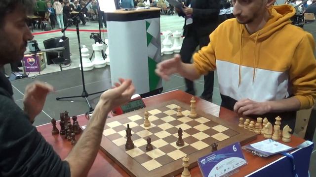 IM Ilja Schneider - GM Robert Hovhannisyan | European Championships смотреть онлайн