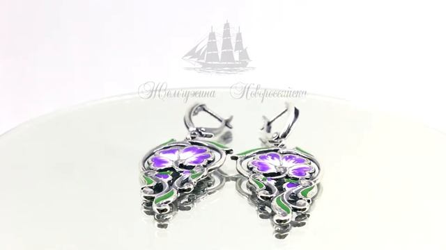 30166 БИЖУТЕРИЯ, СЕРЬГИ, ЖЕМЧУЖИНА НОВОРОССИЙСКА