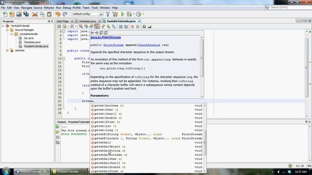 Java Advanced Programming Tutorial 10 How To Write To A File смотреть онлайн